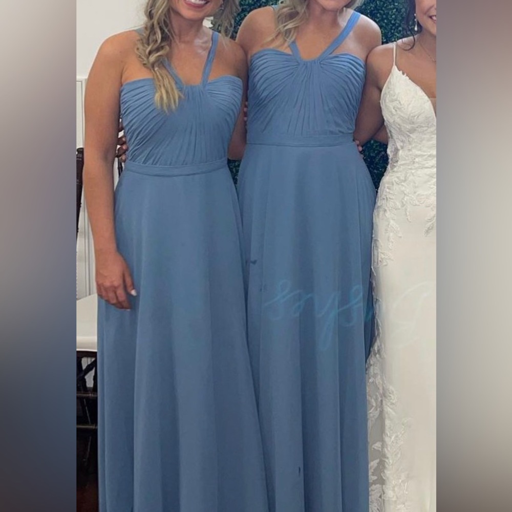 Kennedy Blue Slate Bridesmaid Dress